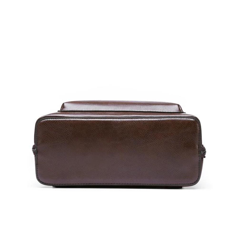 Classic Double Zipper Backpack - Sleek Design