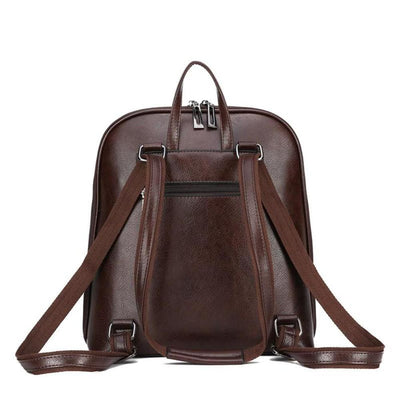 Classic Double Zipper Backpack - Sleek Design