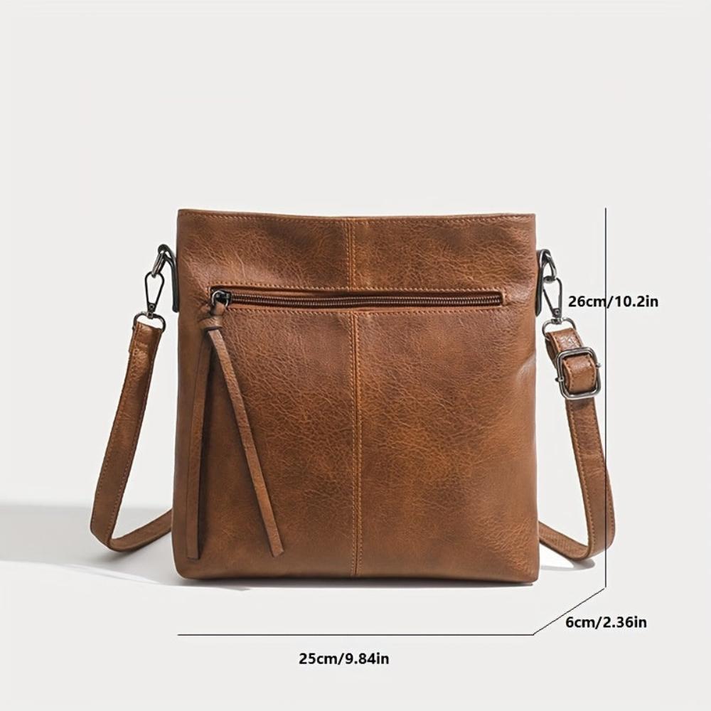 Retro Square Shoulder Bag Lena