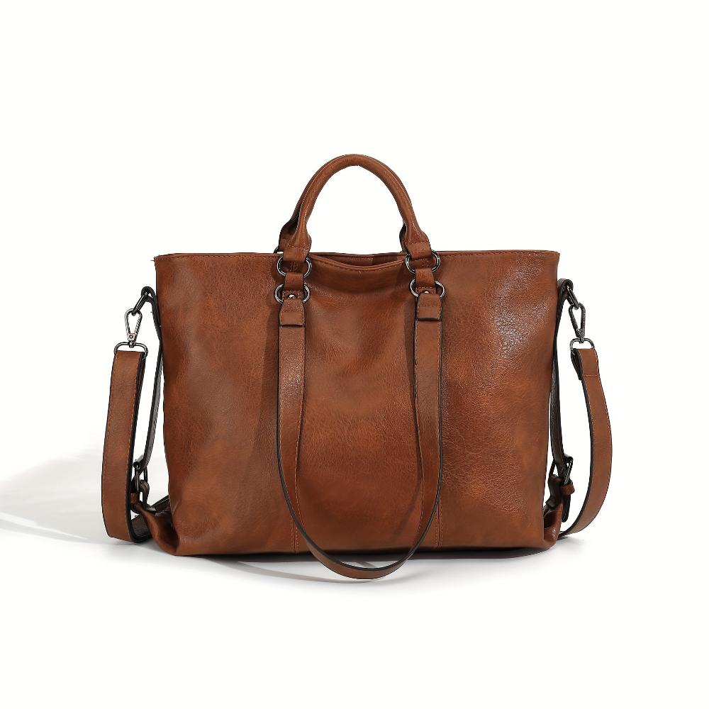 The Classic Elegance of Charlotte | Vintage Tote Bag