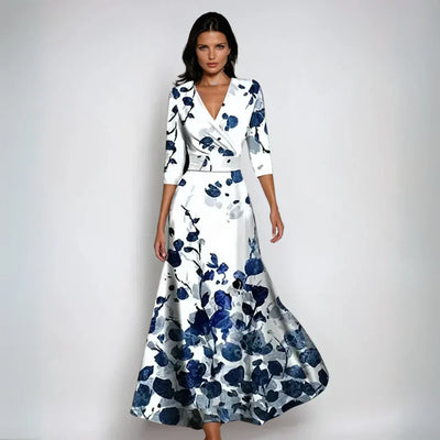 Emily | Stylish Floral Tie Dress