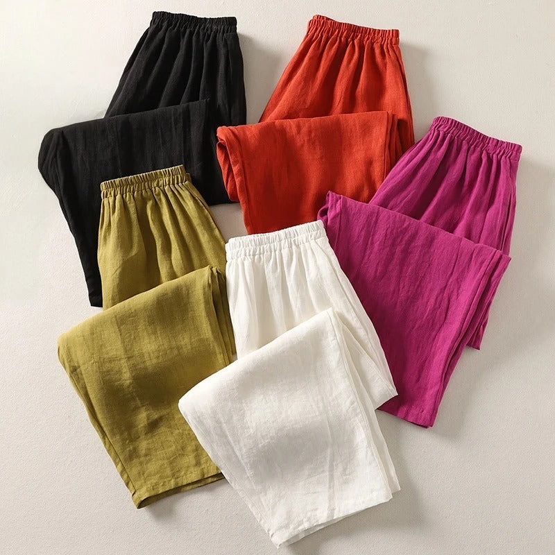 Amy™ – Relaxed Pants | Lightweight, Natural, and Elegant