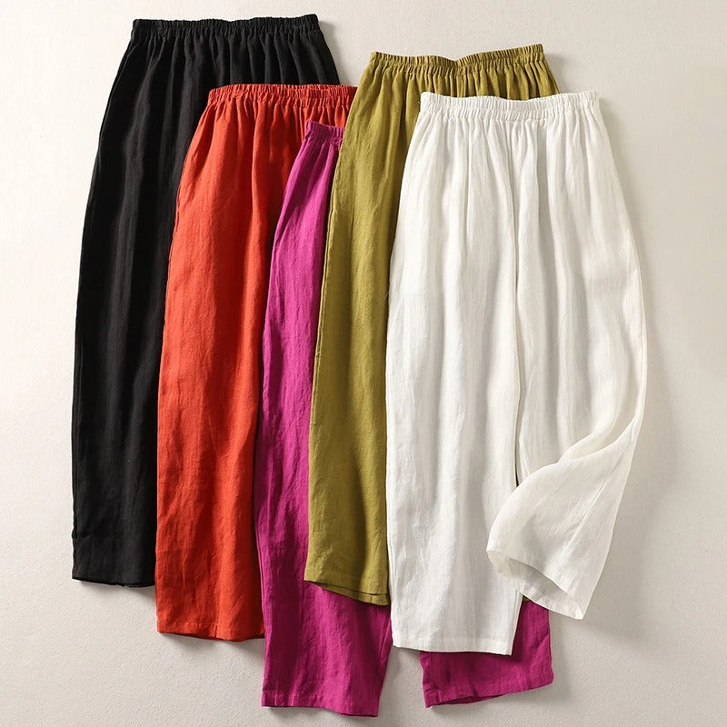Amy™ – Relaxed Pants | Lightweight, Natural, and Elegant