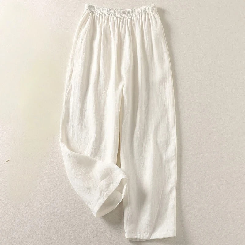 Amy™ – Relaxed Pants | Lightweight, Natural, and Elegant