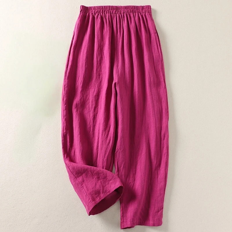 Amy™ – Relaxed Pants | Lightweight, Natural, and Elegant