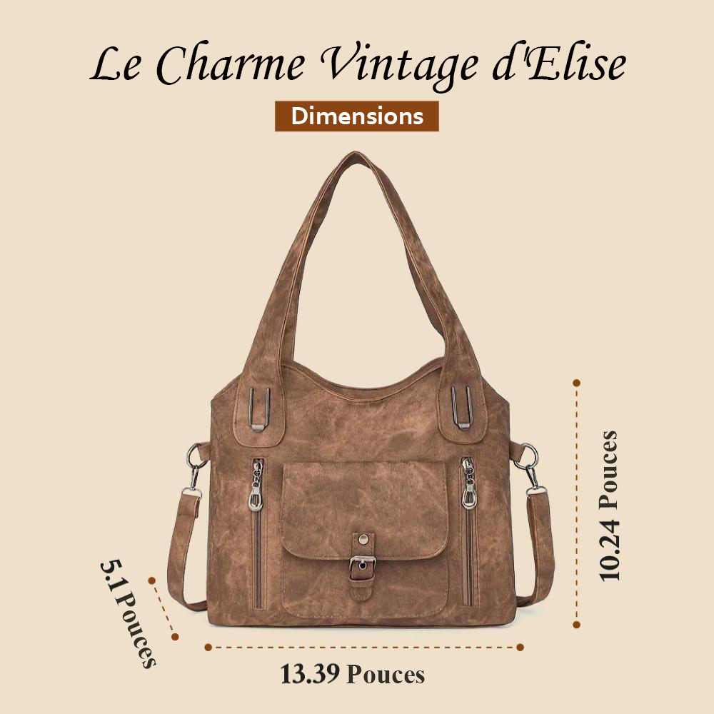 The Vintage Charm of Elise | Shoulder Bag