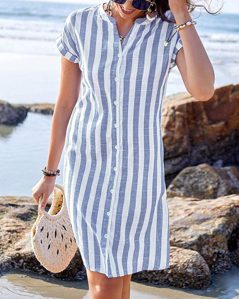 Ione™ – Premium Elegant Shirt Dress