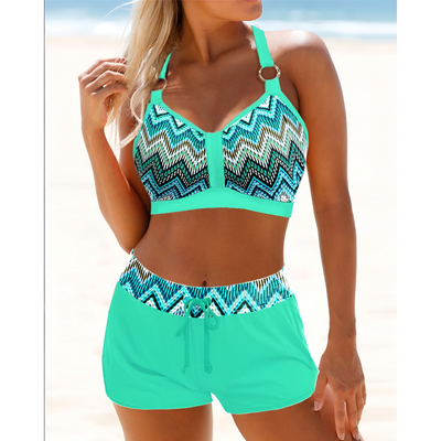 Bella - Bikini with Geometric Print