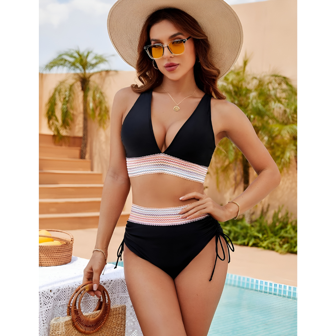 Luna - High Waist Bikini Set