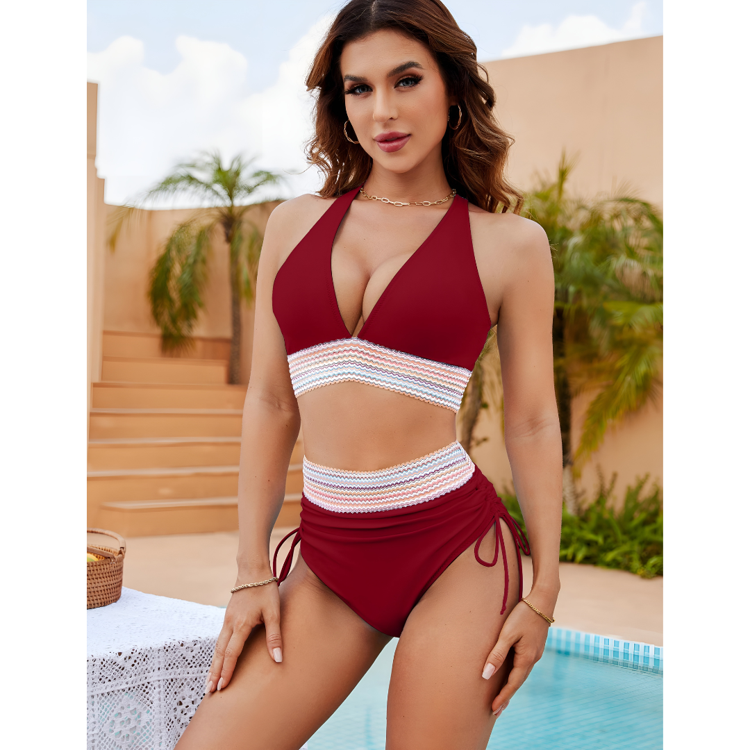 Luna - High Waist Bikini Set