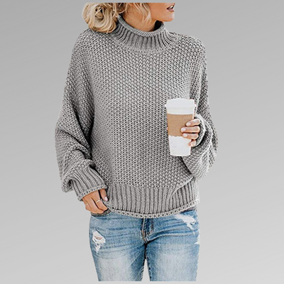 Braelyn™ | Pullover with High Collar