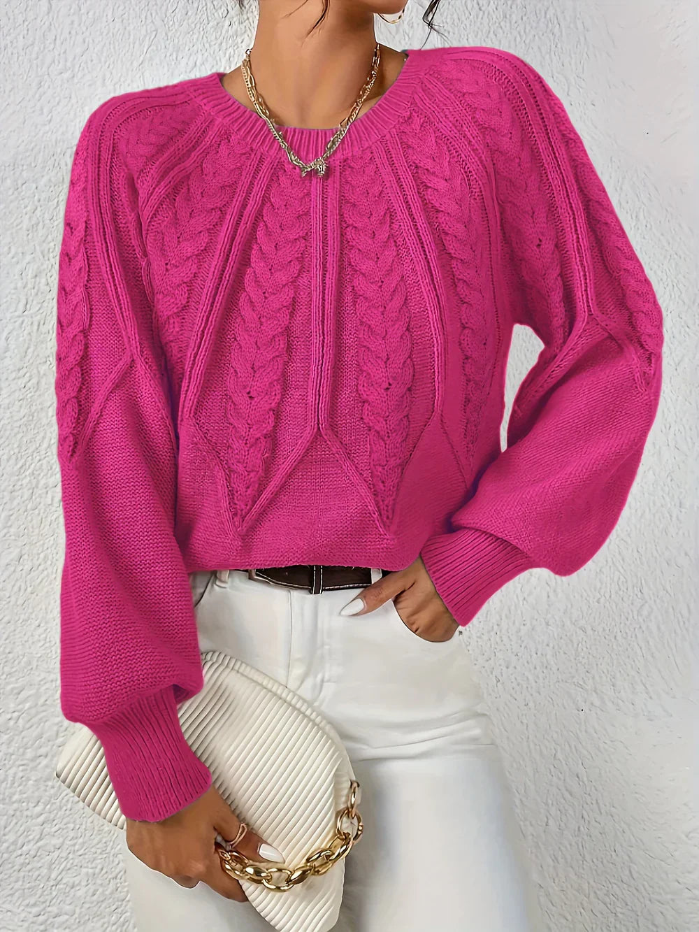 Louisa™ | Crocheted Sweater
