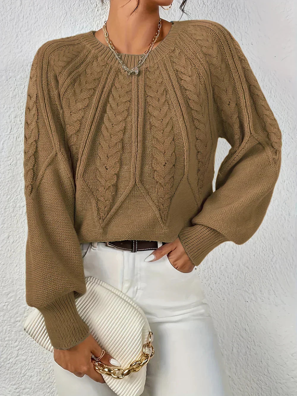 Louisa™ | Crocheted Sweater