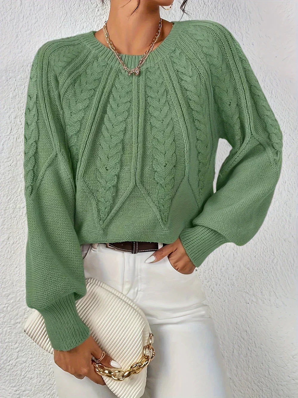 Louisa™ | Crocheted Sweater
