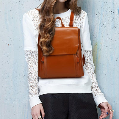 Quilted Vintage Backpack Clara