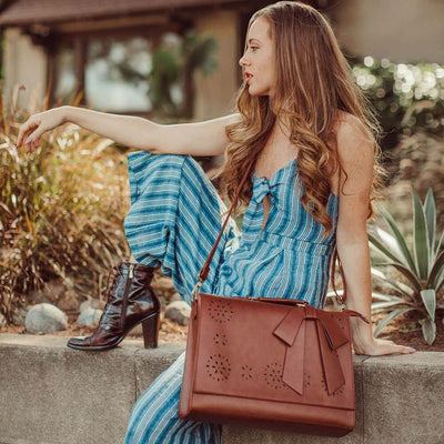 Elegant Bow Tie Handbag by Grace