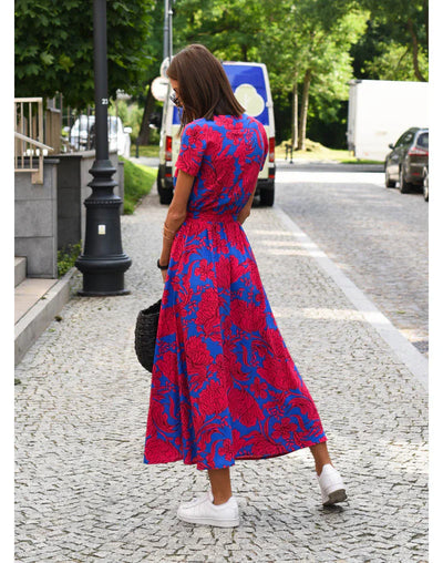 Suzanne | Elegant Dress with V-Neck
