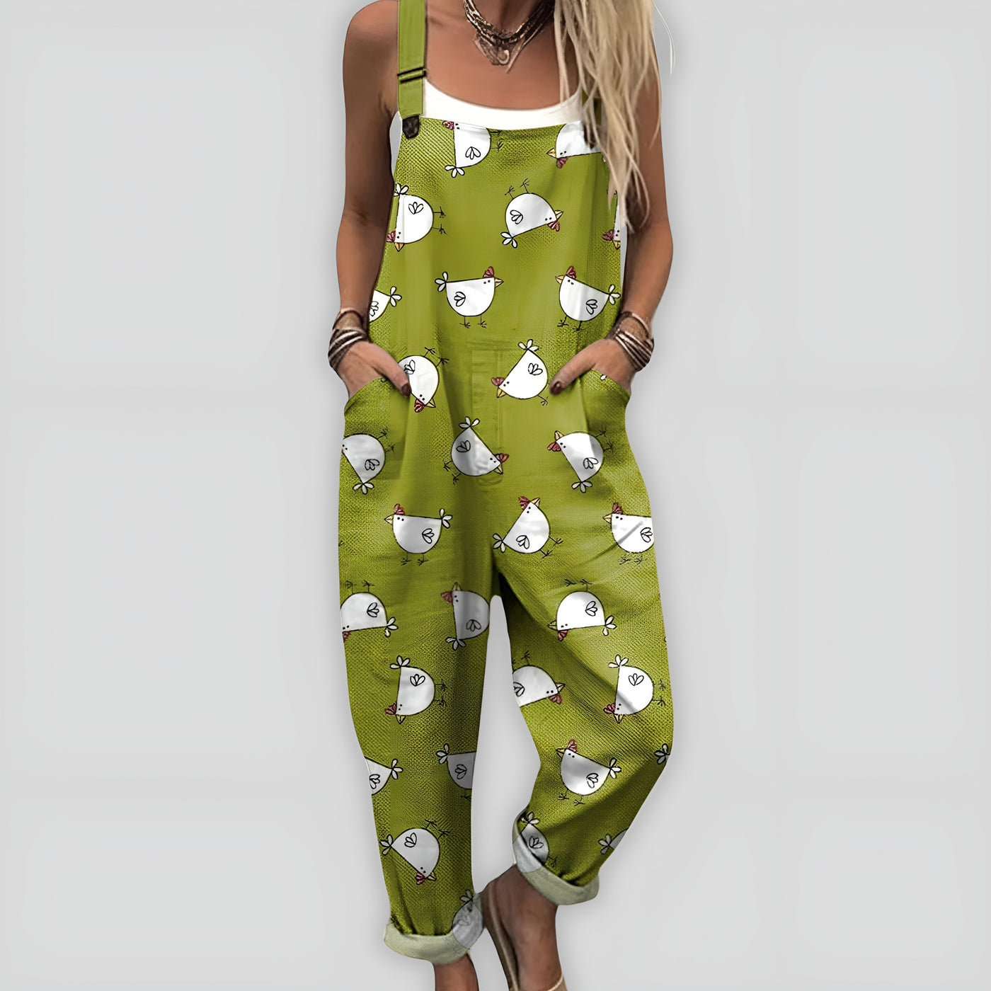 Faye™ - Comfortable and Stylish Jumpsuit with Relaxed Fit