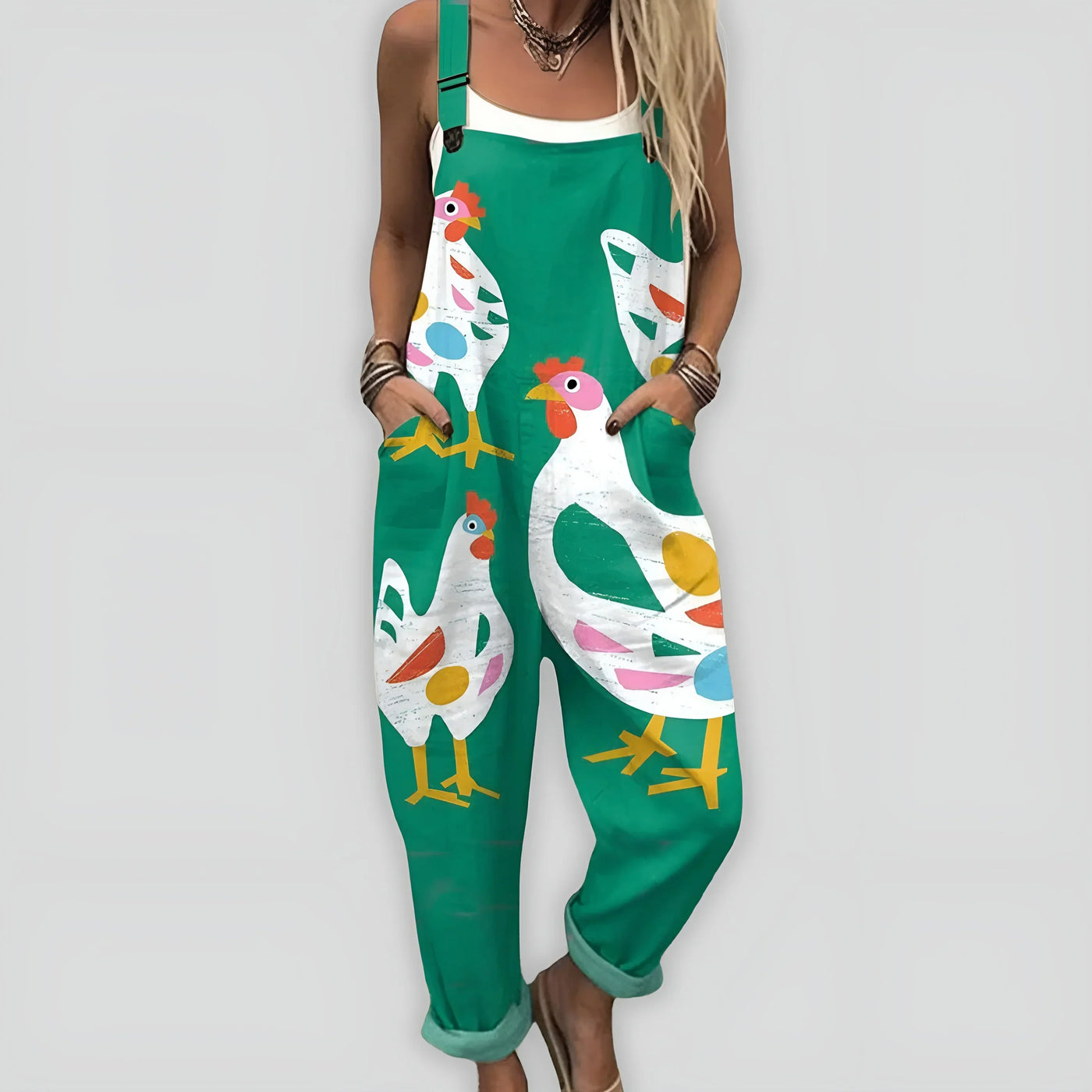 Faye™ - Comfortable and Stylish Jumpsuit with Relaxed Fit