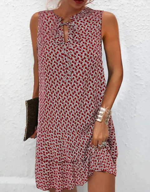 Miri™ - Sleeveless Summer Dress with Tummy Coverage