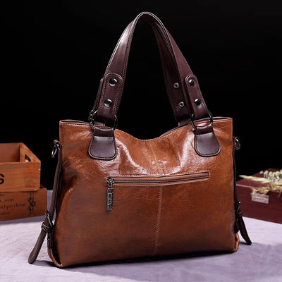 Aralyn - Refined Soft Leather Tote Bag