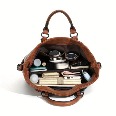 The Classic Elegance of Charlotte | Vintage Tote Bag