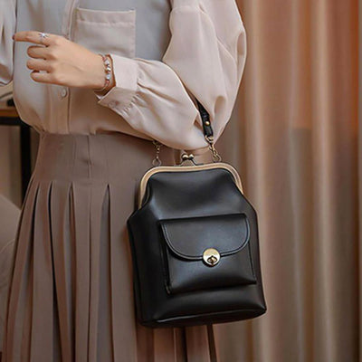 Vintage Bag with Closure - The Essential Retro Chic of Grace