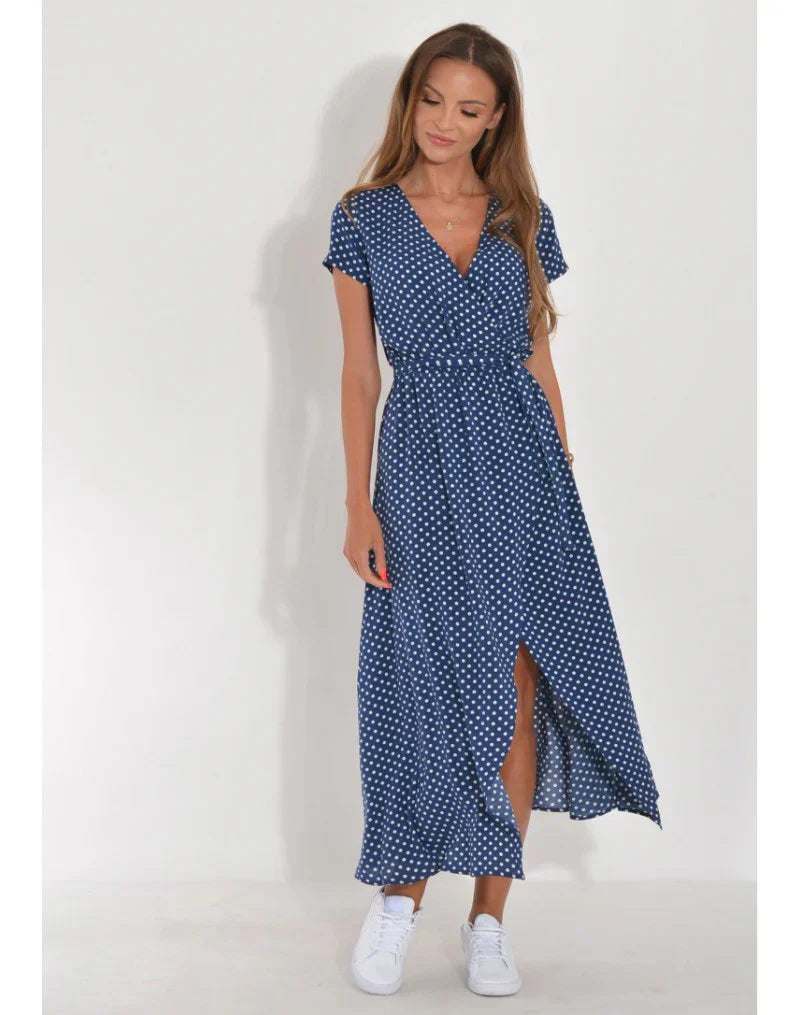 Suzanne | Elegant Dress with V-Neck