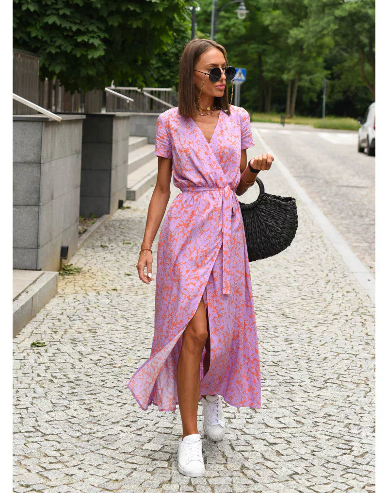 Suzanne | Elegant Dress with V-Neck
