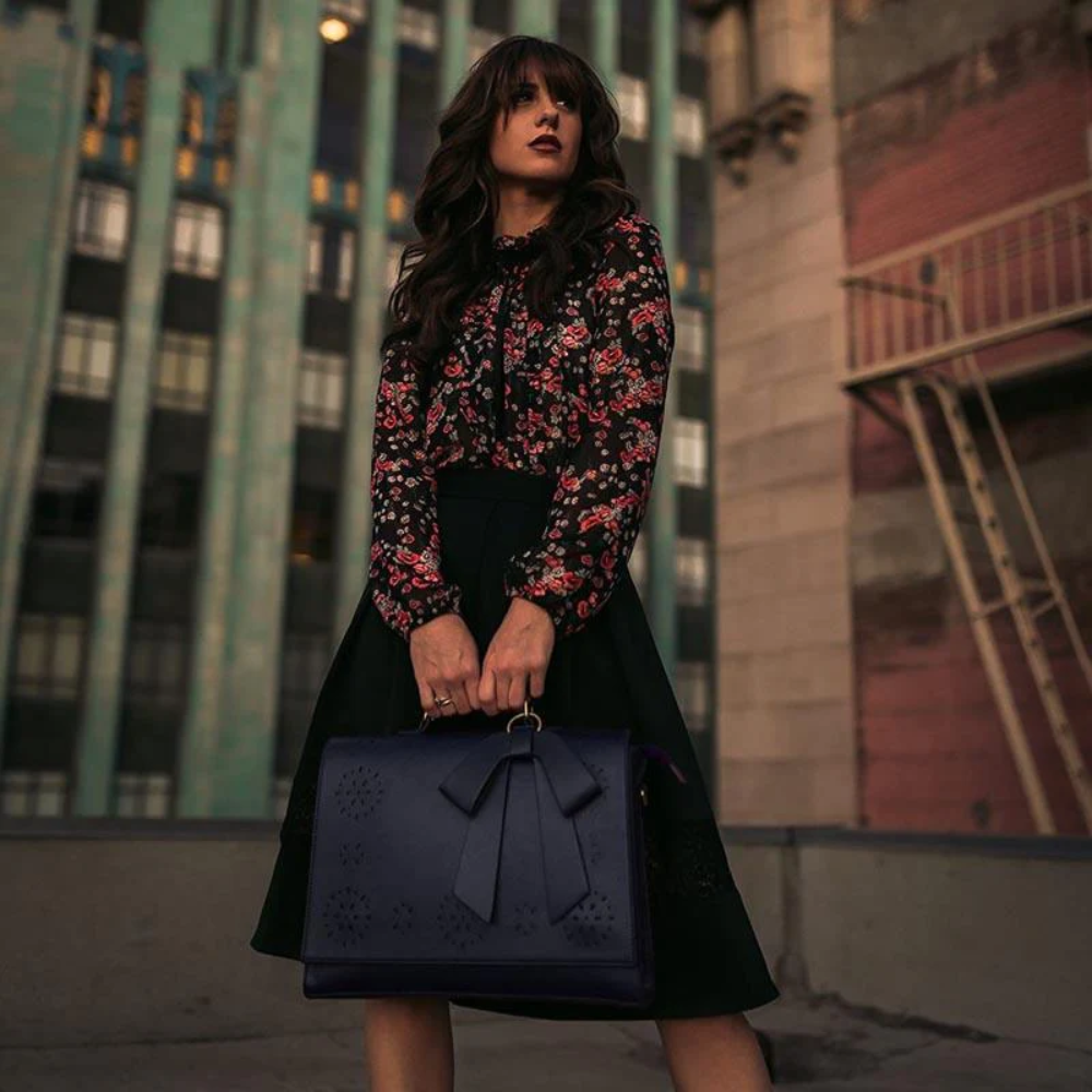Elegant Bow Tie Handbag by Grace