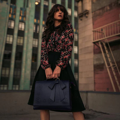 Elegant Bow Tie Handbag by Grace